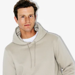 Best Effen sweater met kap Sweater