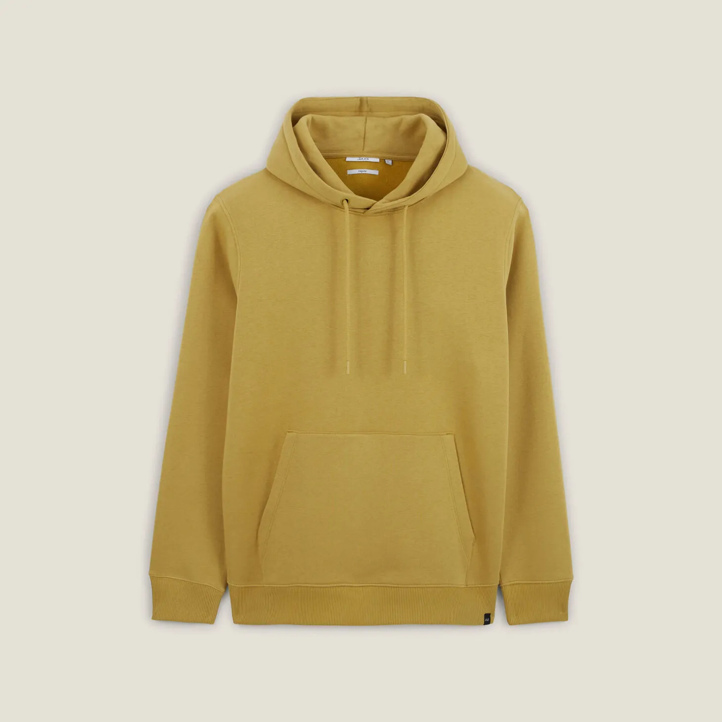 Shop Effen sweater met kap Sweater