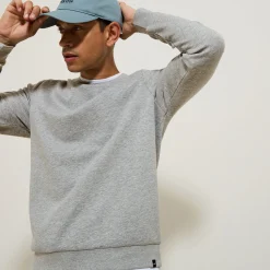 Hot Effen sweater met ronde hals Sweater