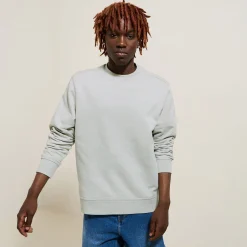 Fashion Effen sweater met ronde hals Sweater