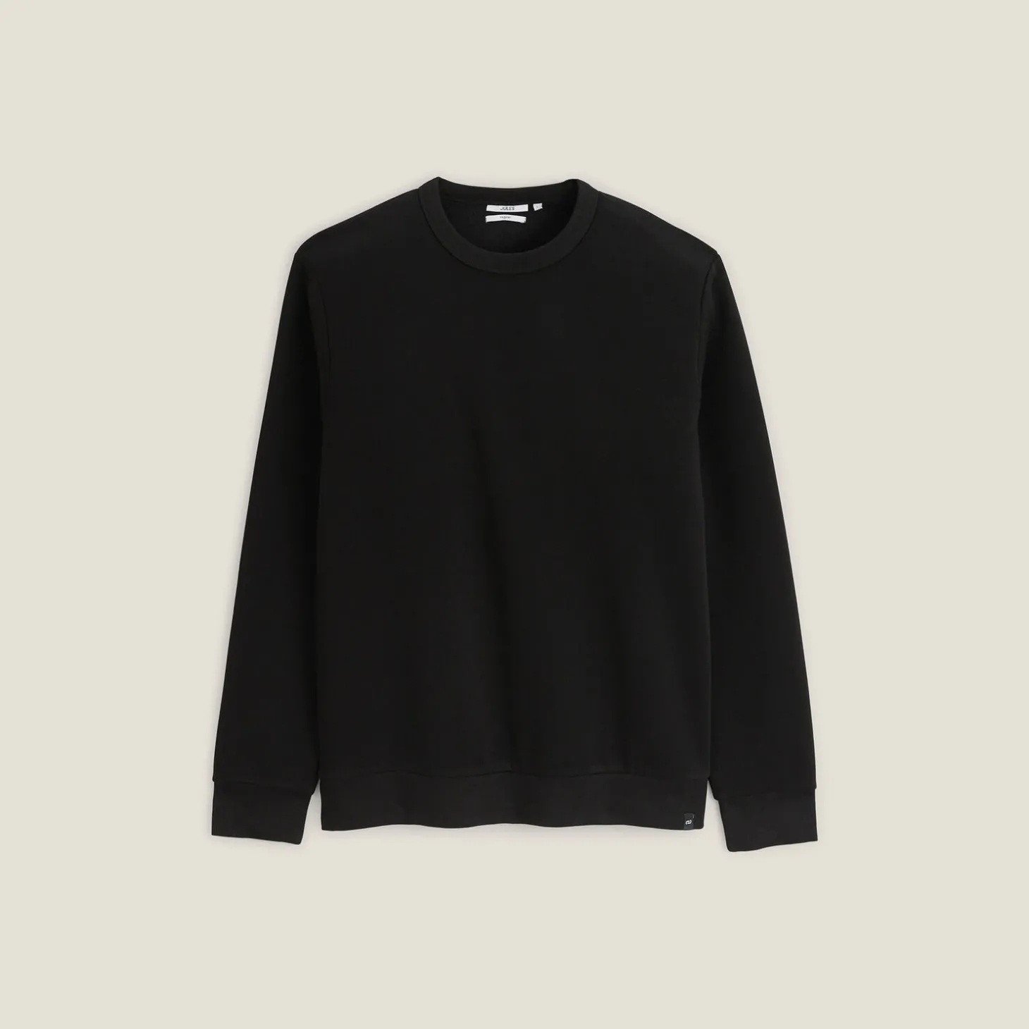 Clearance Effen sweater met ronde hals Sweater