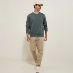 Best Sale Effen sweater met ronde hals Sweater