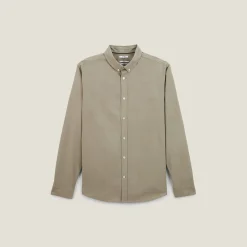 Best Elastaan overhemd in Oxford katoen Overhemd