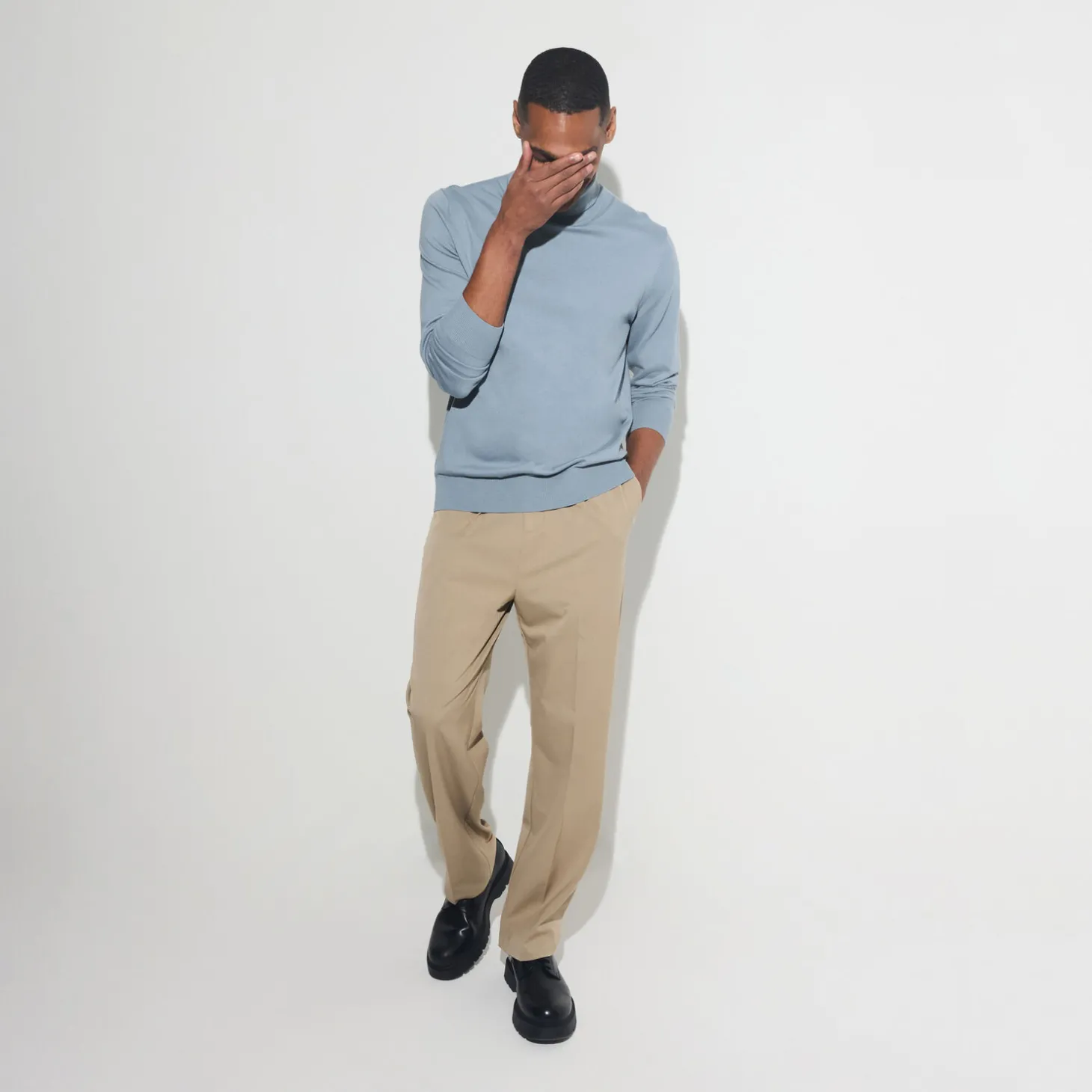 Fashion Essentiële trui met rolkraag Trui