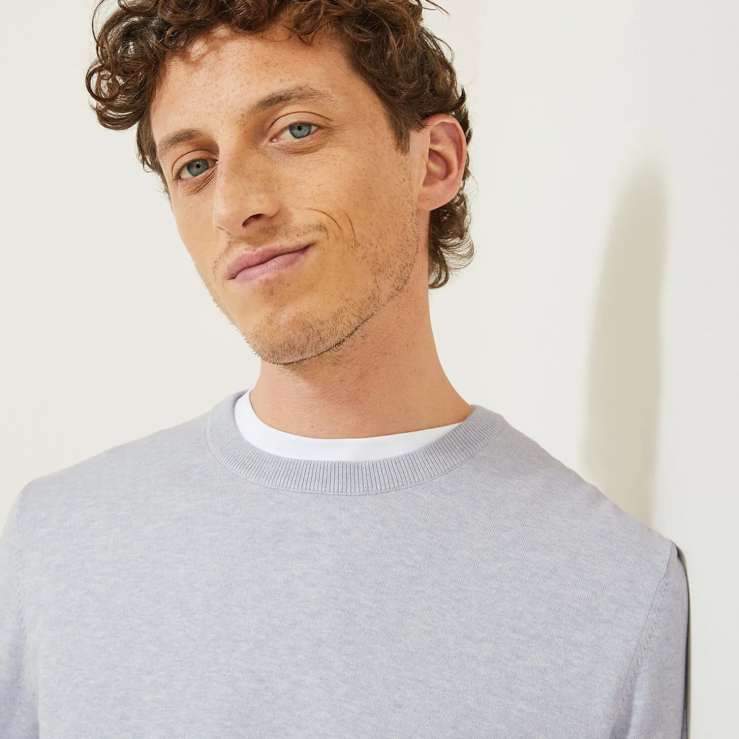 Clearance Essentiële trui met ronde hals Trui