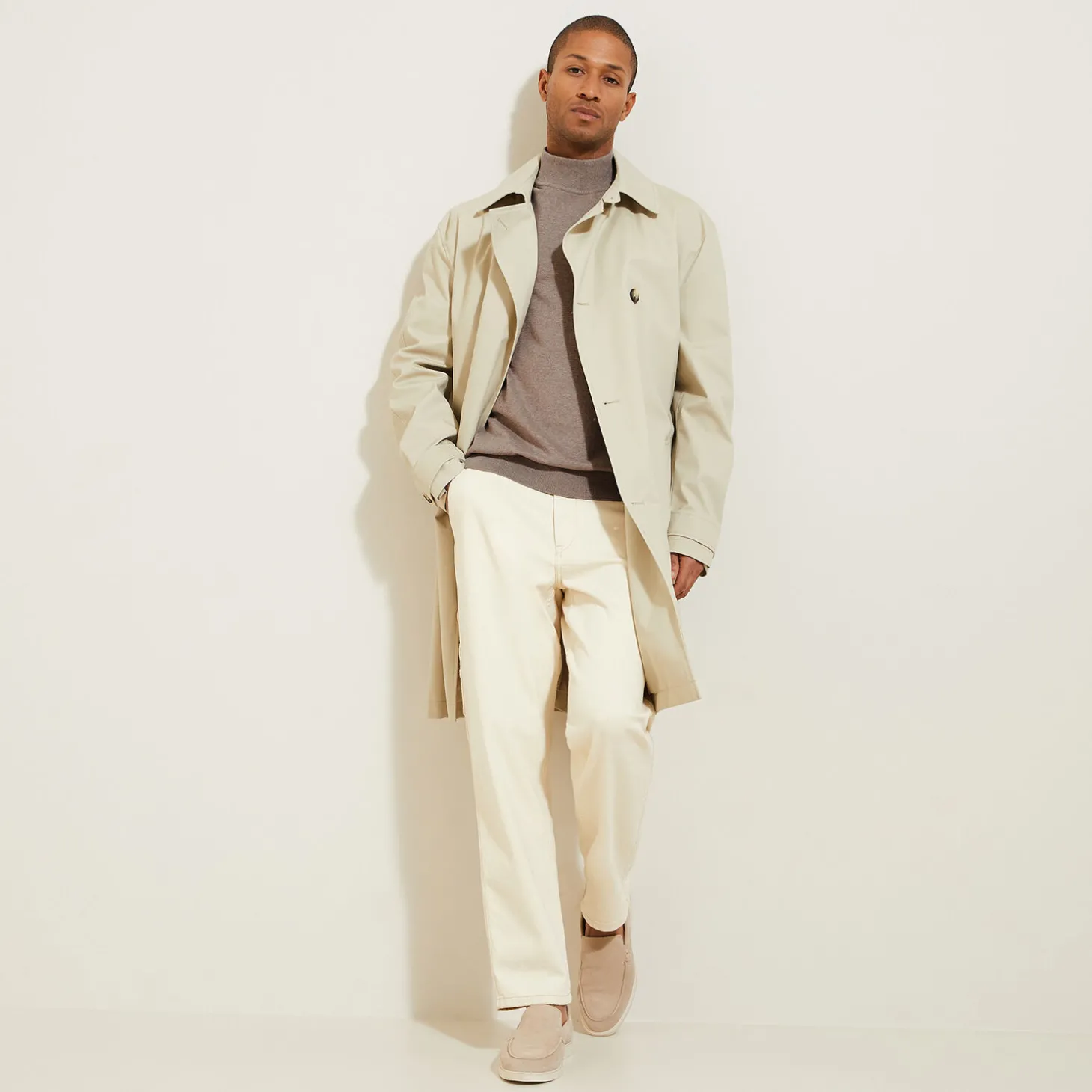 New Essentiële trui met schoorsteenkraag Trui