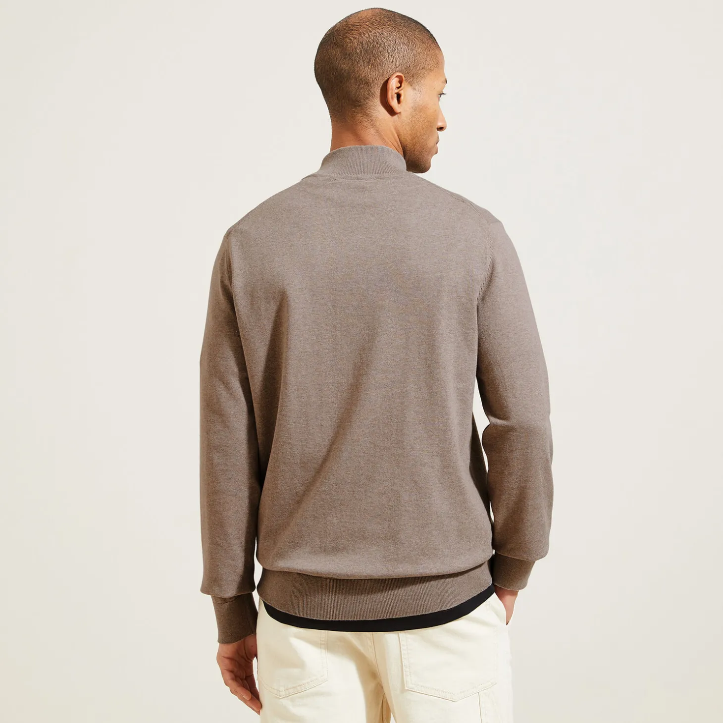 New Essentiële trui met schoorsteenkraag Trui