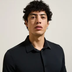 Cheap Extra slim fit polyamide elastaan overhemd Formele Overhemden|Overhemd