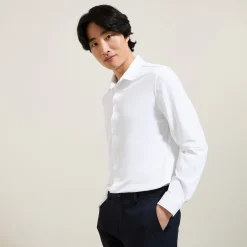 Shop Extra slim fit polyamide elastaan overhemd Formele Overhemden|Overhemd