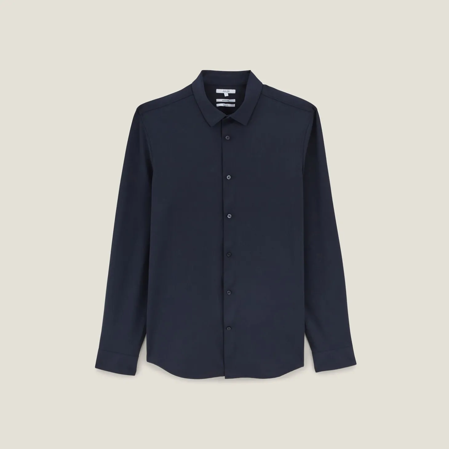 Online Extra slim fit polyamide elastaan overhemd Formele Overhemden|Overhemd