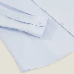 Flash Sale Extraslim effen hemd in gerecyclede polyamide Formele Overhemden|Overhemd