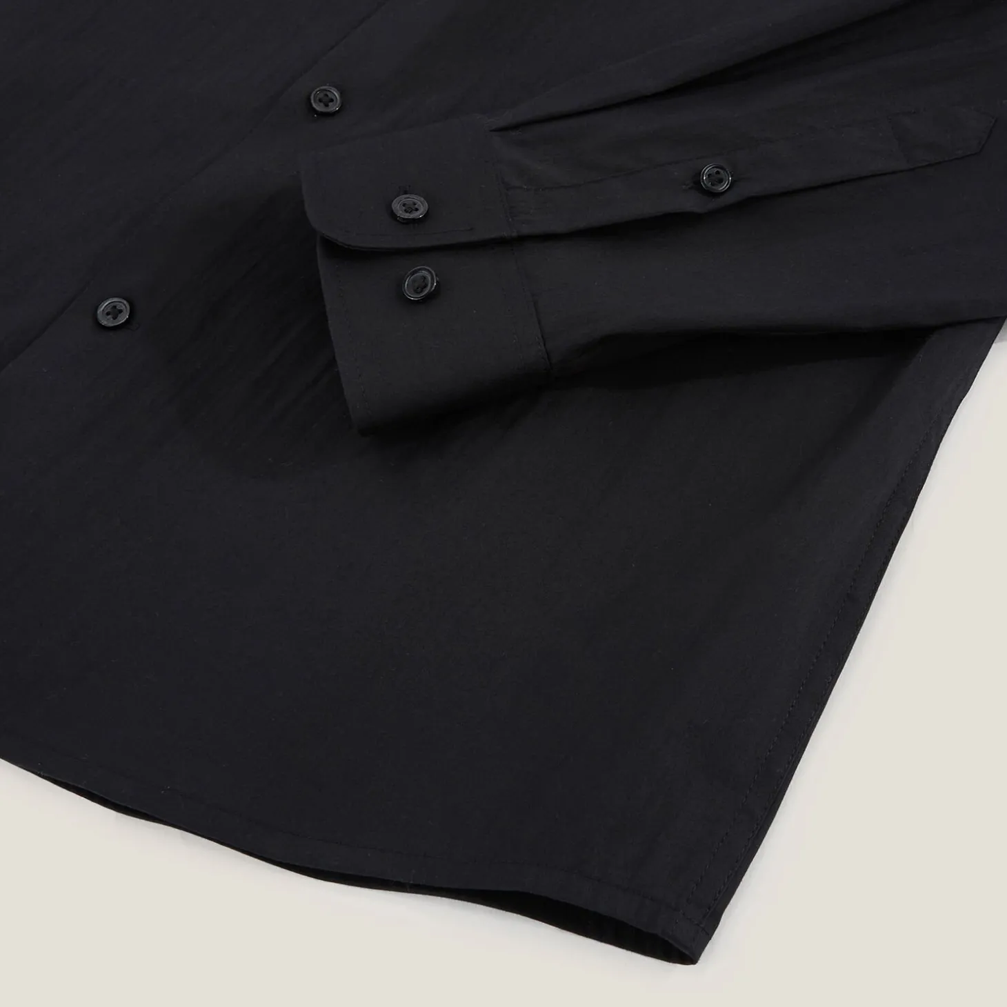 Discount Extraslim effen hemd in gerecyclede polyamide Formele Overhemden|Overhemd