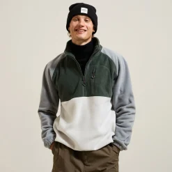 Best Fleecesweater met opstaande ritskraag Sweater