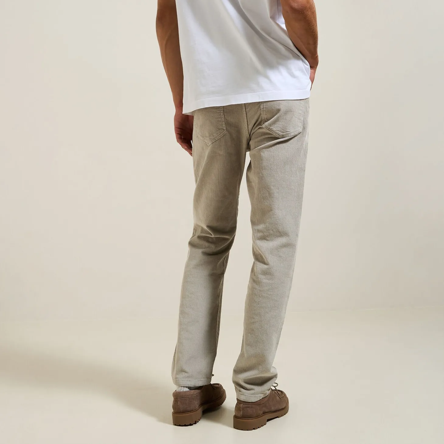 Outlet Fluwelen chinobroek met vijf zakken Broek Chino|Broek