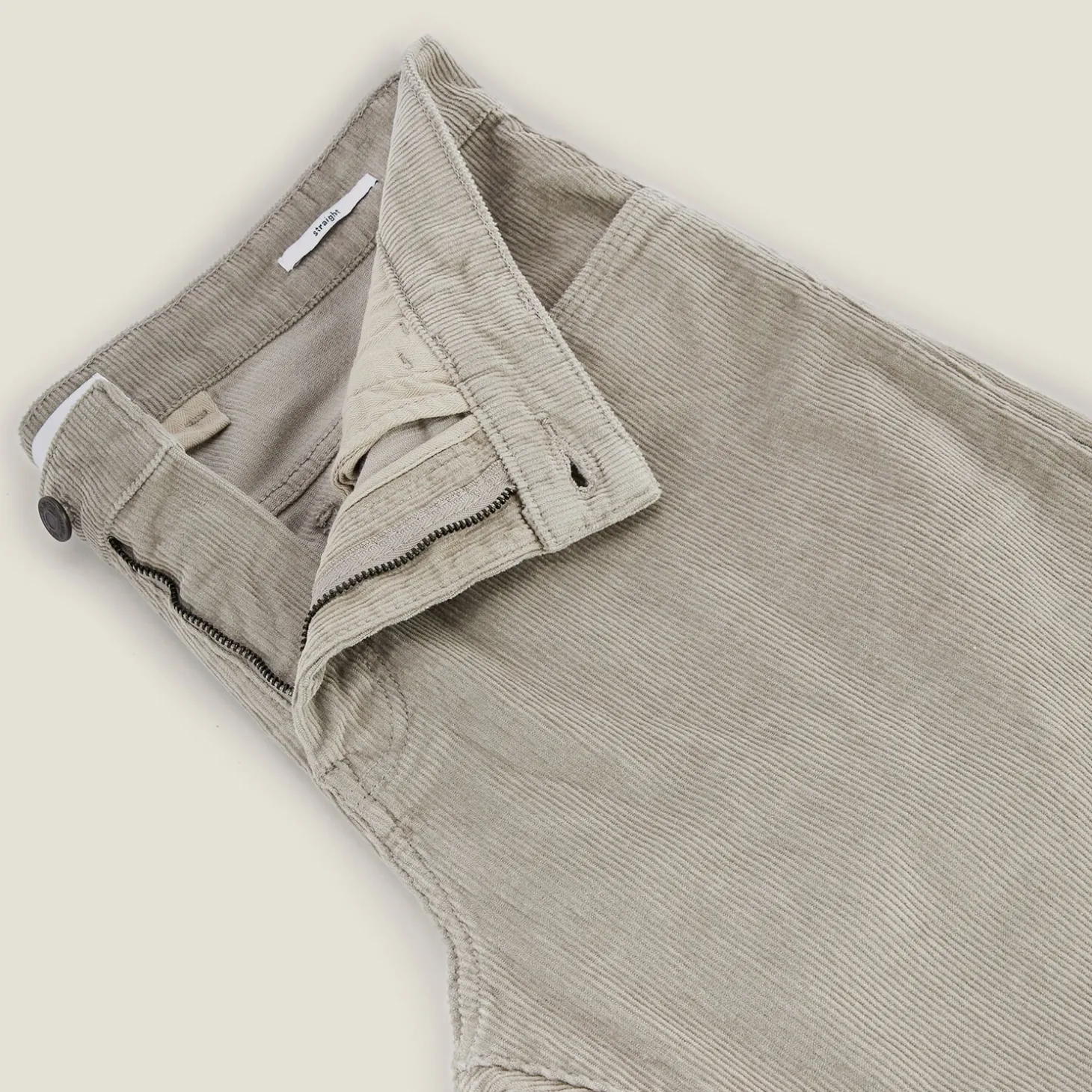 Outlet Fluwelen chinobroek met vijf zakken Broek Chino|Broek