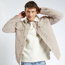 Store Fluwelen jack met hemdskraag Mantel & Jack