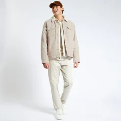 Store Fluwelen jack met hemdskraag Mantel & Jack