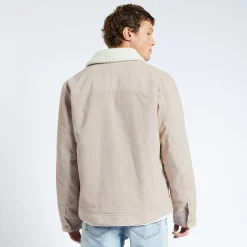 Store Fluwelen jack met hemdskraag Mantel & Jack