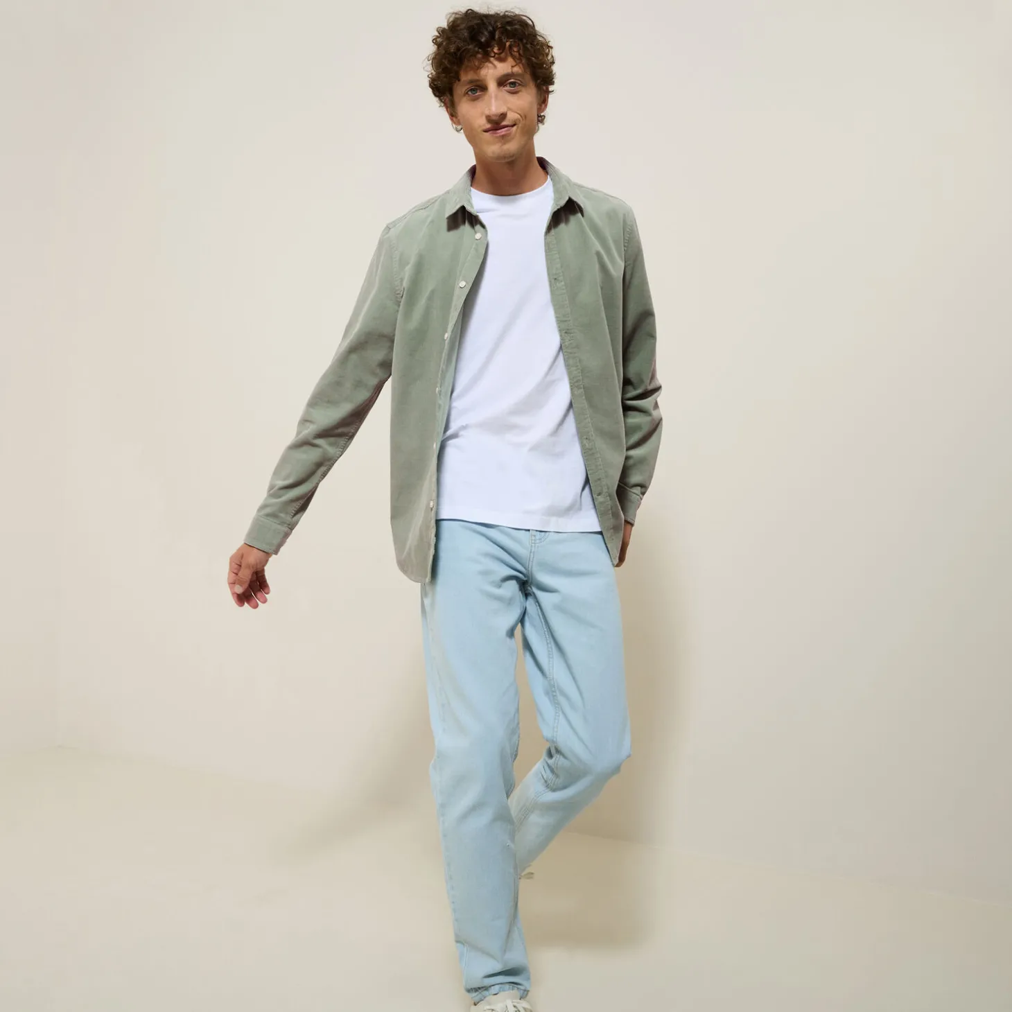 Outlet Fluwelen overhemd Overhemd