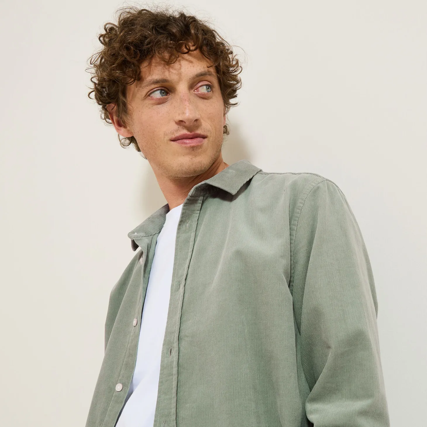 Outlet Fluwelen overhemd Overhemd