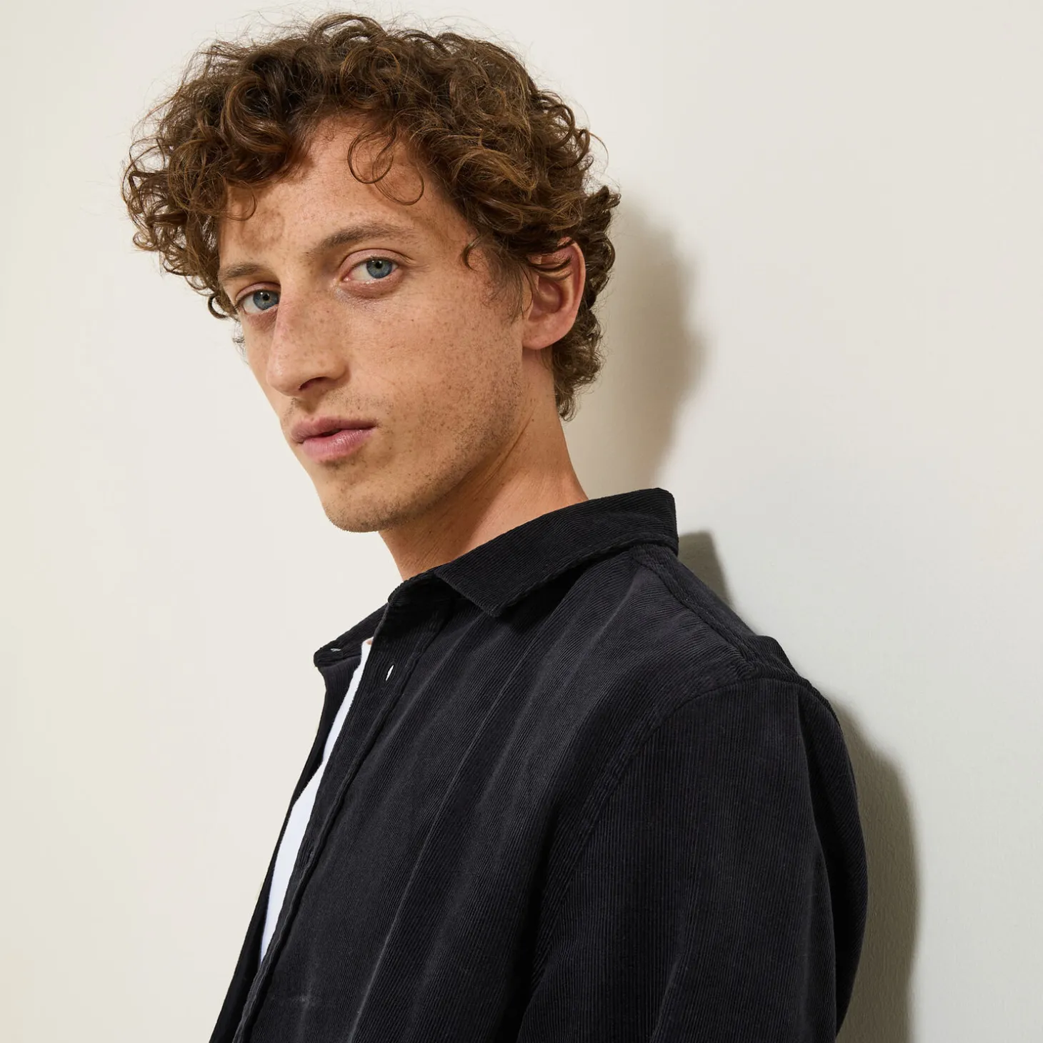 Online Fluwelen overhemd Overhemd