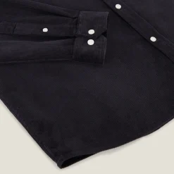 Online Fluwelen overhemd Overhemd