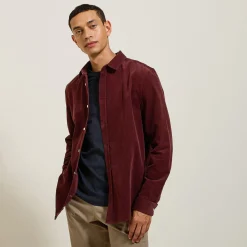 Clearance Fluwelen overhemd Overhemd