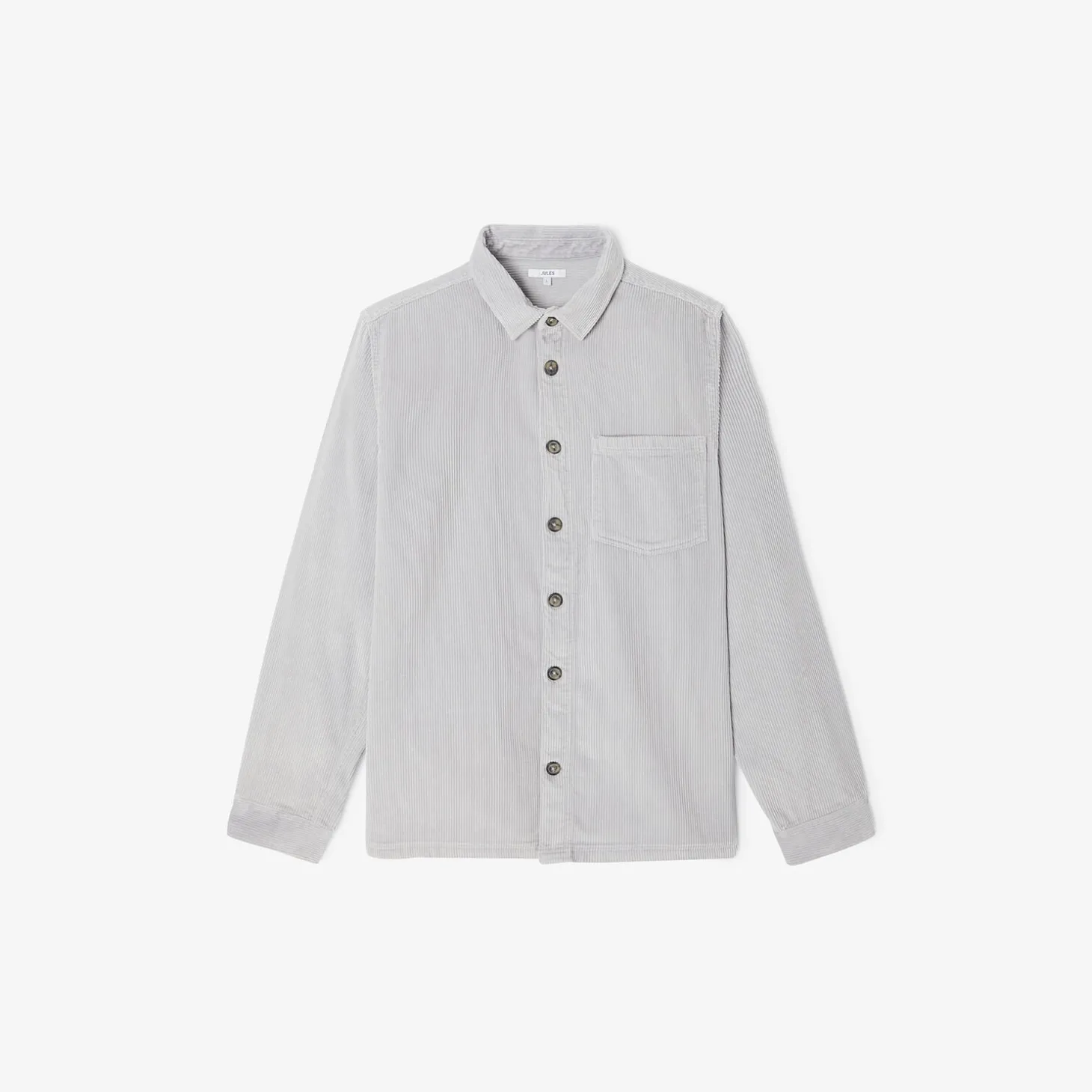 Sale Fluwelen overhemdjas met hemdskraag Overshirt|Overhemd
