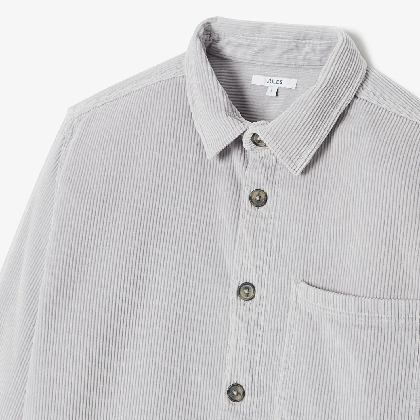 Sale Fluwelen overhemdjas met hemdskraag Overshirt|Overhemd
