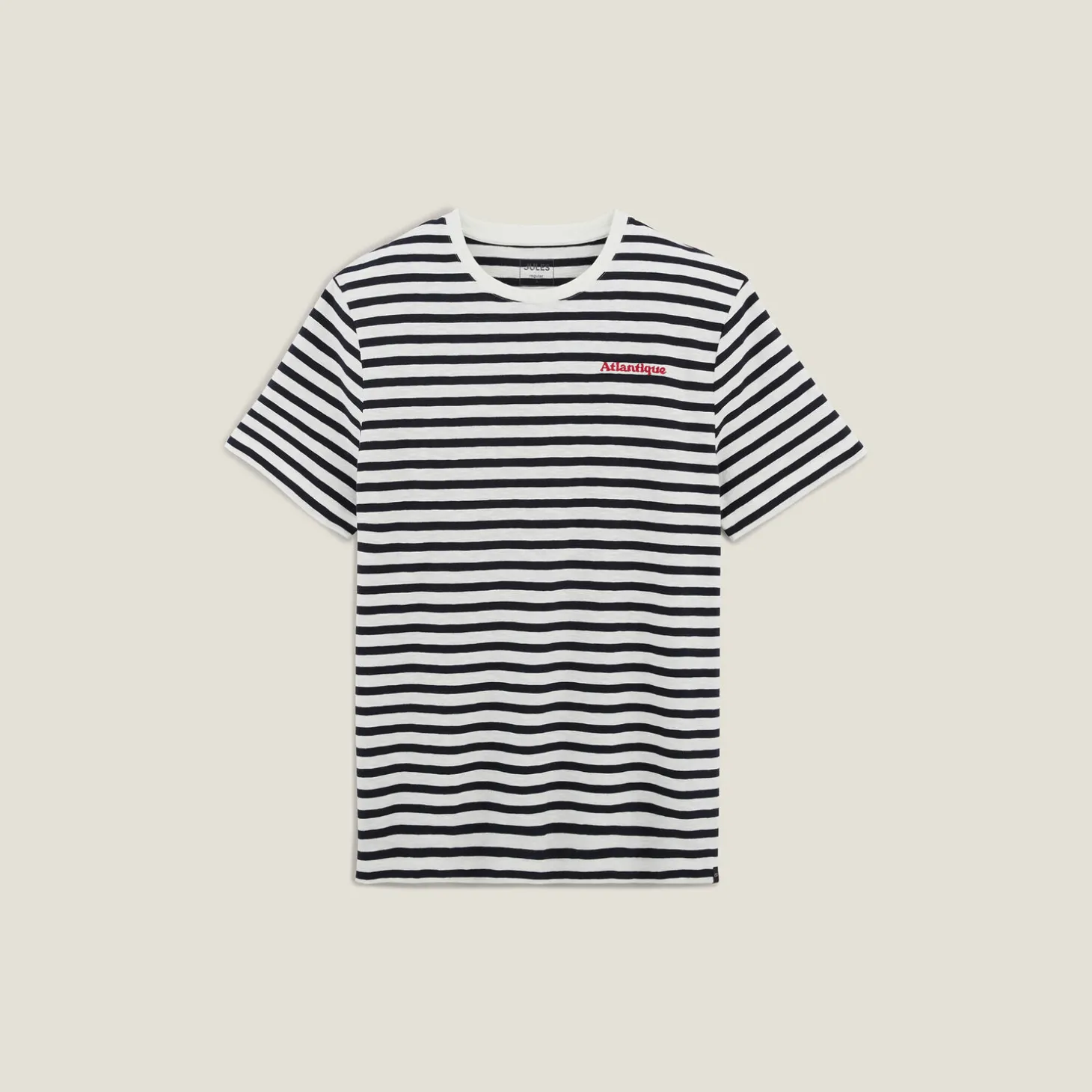 Best Geborduurde marine-T-shirt T-shirt