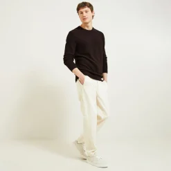 Flash Sale Gemêleerde fantasie trui met ronde hals Trui