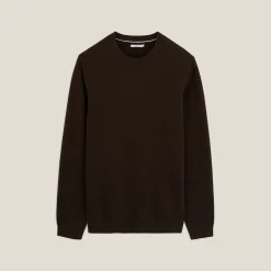 Flash Sale Gemêleerde fantasie trui met ronde hals Trui