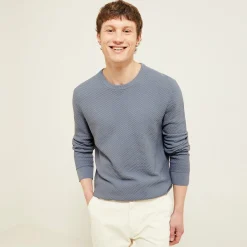 Store Gemêleerde fantasie trui met ronde hals Trui