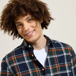 Best Geruit flanellen overhemd Overhemd