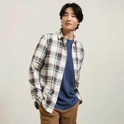 New Geruit flanellen overhemd Overhemd