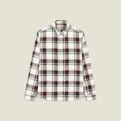 New Geruit flanellen overhemd Overhemd