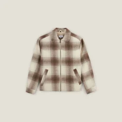 Flash Sale Geruite overhemd met sherpavoering Overshirt|Mantel & Jack