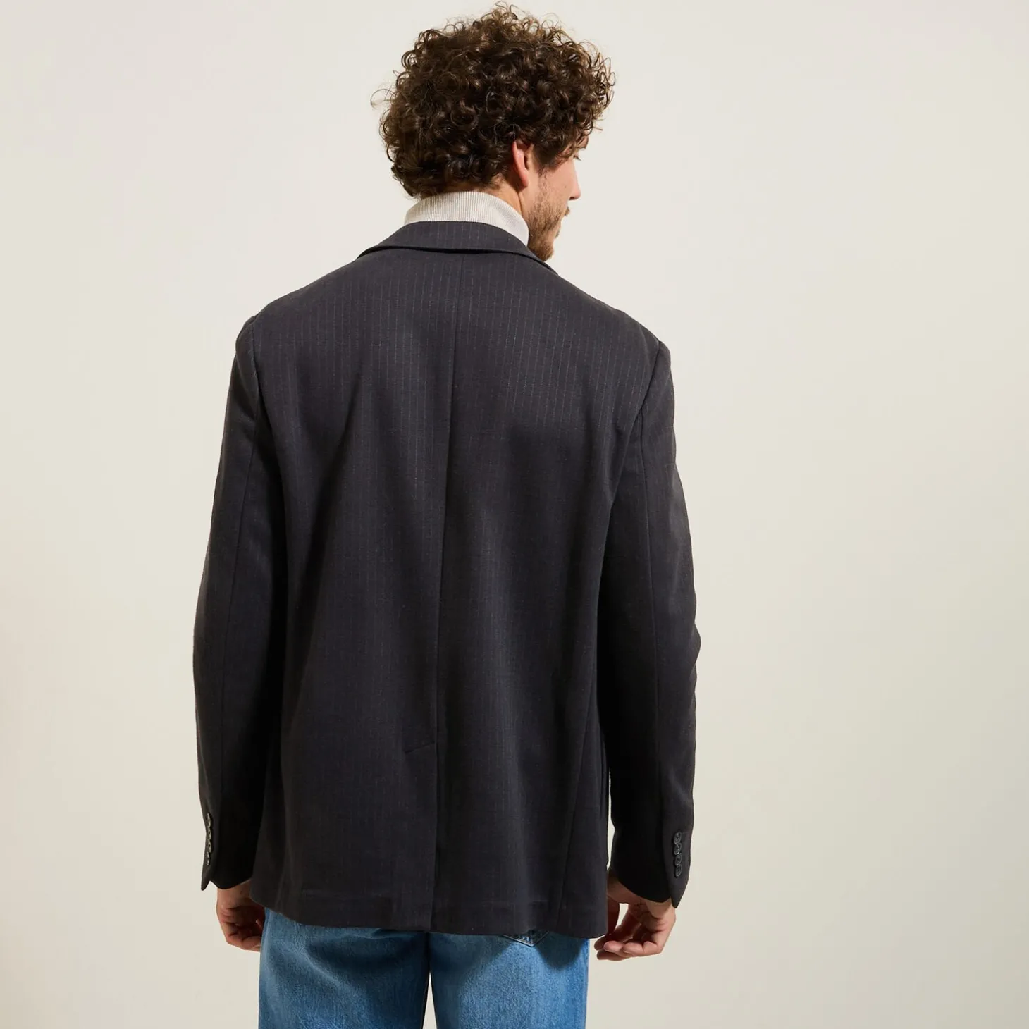 Sale Gestreept blazerjasje Kostuumvest & Blazer