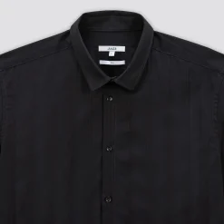 Clearance Gestreept hemd in satijnkatoen Formele Overhemden|Overhemd