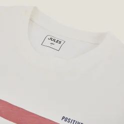 New Gestreept T-shirt met print T-shirt