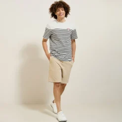 Sale Gestreept t-shirt Peanuts-licentie T-shirt