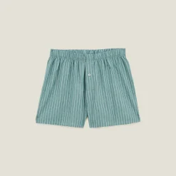 Hot Gestreepte boxershort in biokatoen Boxershort