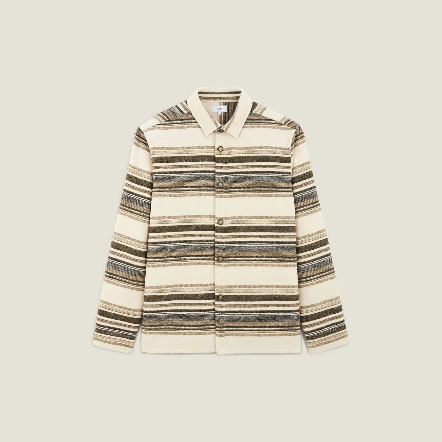 Best Sale Gestreepte overhemd Overshirt|Overhemd