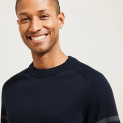 Outlet Gestreepte trui met ronde hals Trui