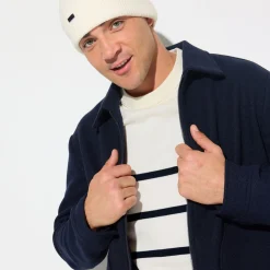 Hot Gestreepte trui met ronde hals Trui