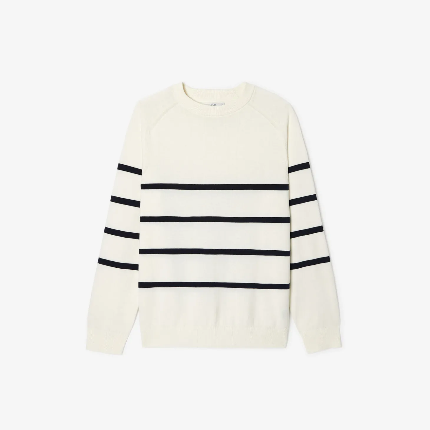 Hot Gestreepte trui met ronde hals Trui