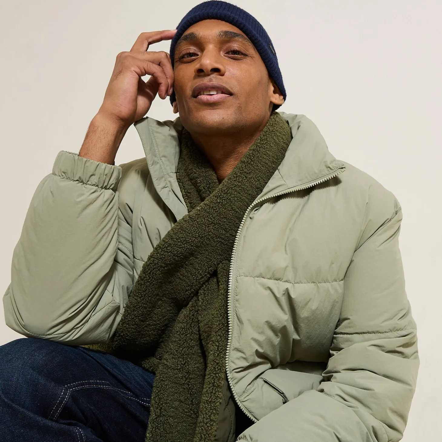 Flash Sale Gewatteerde sjaal Sjaal, Muts & Handschoenen