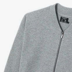 Store Gilet met rits en sportkraag, assortiment performa Heren Gebreide Vesten Heren