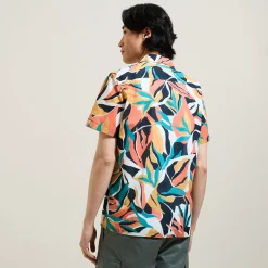 Flash Sale Hawaïhemd met bloemenprint, katoen Overhemd