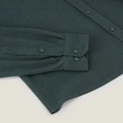 New Hemd in effen tricot Formele Overhemden|Overhemd